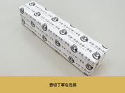 【昇運・守護・縁結びの京都一筆龍】神社、寺院樣の御礼／御守お祀り専用幕（中）【昇運黒金銀双龍】