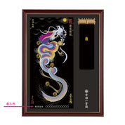 【昇運・守護・縁結びの京都一筆龍】神社、寺院樣の御礼／御守お祀り専用額(大)【昇運虹龍】