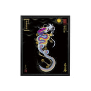 【昇運・守護・縁結びの京都一筆龍】 龍神御加護の絵画(小)【昇運虹龍】