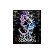 【お取替え／ご交換用＜額縁無し＞絵画のみ】龍神御加護の絵画（小）【守護紫蒼双龍】